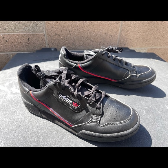ADIDAS CONTINENTAL 80 BLACK LEATHER - Picture 7 of 8